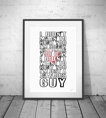 John lennon jealous guy - john,