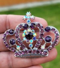 Crown brooch stunning vintage