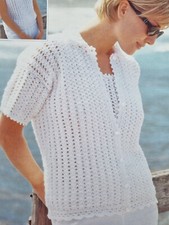 CROCHET PATTERN Ladies Summer