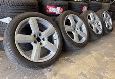 AUDI RS6 STYLE 17” 5x112 ALLOY WHEELS + GOOD TYRES VW GOLF CADDY