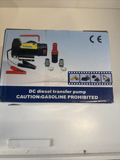 12V Electric Car Engine Diesel Fuel Pump Oil Transfer Extractor Fluid Siphon