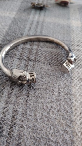 Alexander mcqueen silver tone - mcqueen,