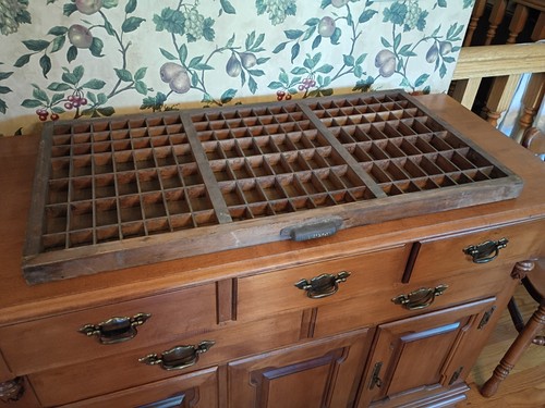 Hamilton letterpress cabinet - letterpress,