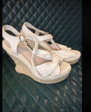 Lovely Summer  Cream Wedges