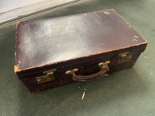 Vintage luggage suitcase - vintage,