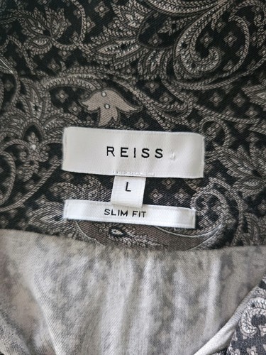 Reiss tace paisley shirt size - paisley,