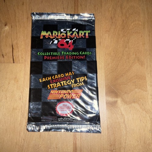 Rare sealed pack 1997 mario - sealed,