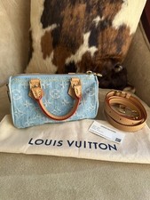 LOUIS VUITTON Monogram Denim