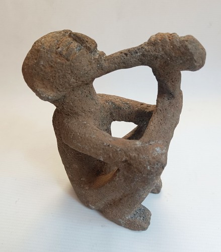 Pre columbian stone figure - columbian,