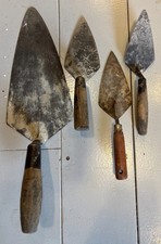 4 Vtg Masonry Bricklayer