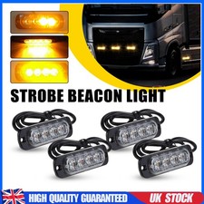 4 LED Amber Recovery Strobe