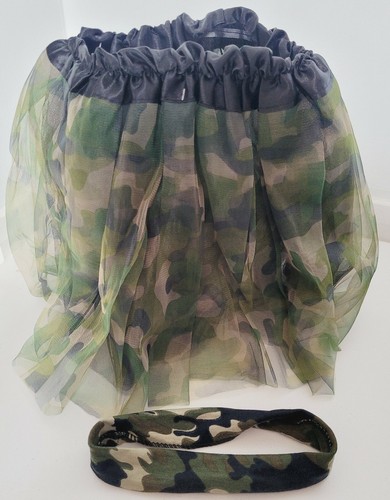 New childrens green camouflage - new,