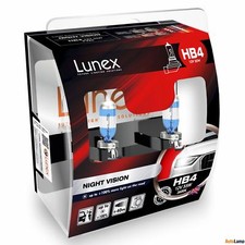 2x HB4 Lunex NIGHT VISION 9006