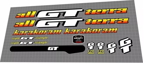 1993 karakoram decal - gt,