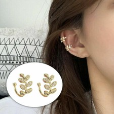Women Fashion Gold Leaf Clip