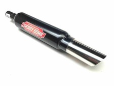 Cherry Bomb Universal Performance Exhaust Back Box Slash Cut Black Fits Ford