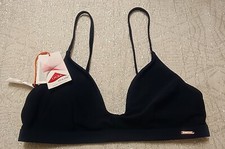 Superdry Non-wired And Lightly Padded Navy Surf Bikini Top UK Size 8