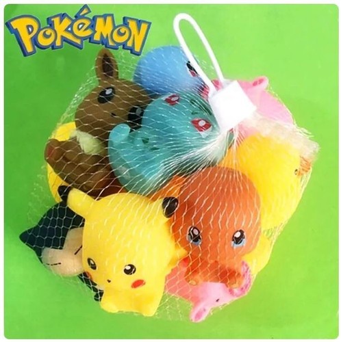 Pokémon squeaking bath toys - pokémon,