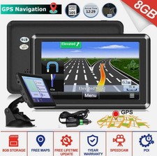 7'' 8GB Sat Nav Car Truck GPS