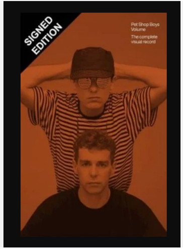 Pet shop boys signed volume - shop,