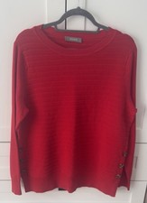 Oasis red jumper size Large 
