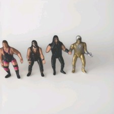 4 Mini Micro 3 inch Wrestling