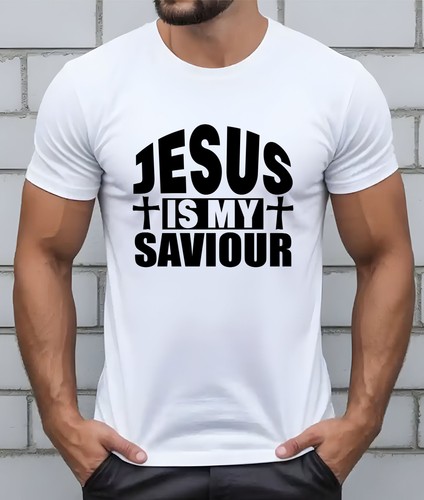 Vertical cross shirt jesus - vertical,