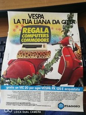 80s advertising Vespa PX 125 E