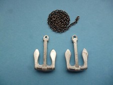 Model Boat White Metal Byers