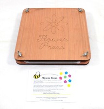 Flower press wooden - press, 250mm