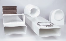 220mm x 90mm Megaduct 3 metre