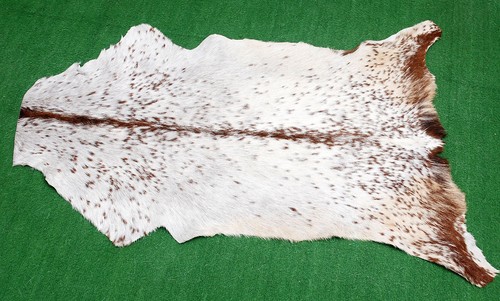 Luxury goat hide rug - hair, on