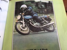 HONDA GS400  MOTORCYCLE MAGAZINE ARTICLE.