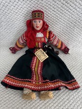 Russian Traditional Cloth Doll By Galina Masiennikova Large 18" High
