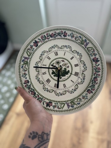 Vintage botanical garden plate - botanical,