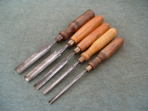 Set carpenter gouges - set, 5