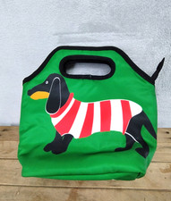 Sausage Dog Insulated Thermal Lunch Cooler Bag Tote Bento Box Handbag Lunchbox
