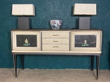 A FINE AND DECORATIVE MID CENTURY CHINESE ORIENTAL INSPIRED SIDEBOARD