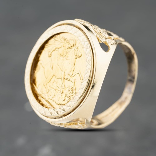 Second hand yellow gold 1927 - hand,