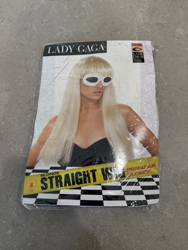 Lady gaga blonde straight - straight, wig