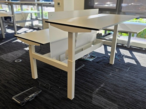 Electric sit stand desk - sit,