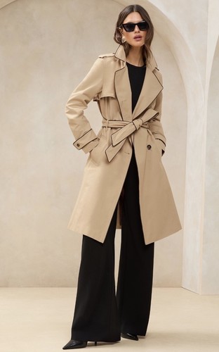 Lipsy london camel - london, belted