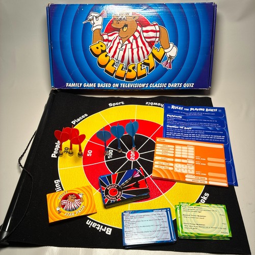 Bullseye family darts quiz - darts,
