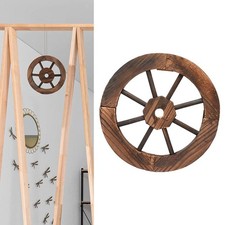Wood Wagon Wheel Cart Wagon