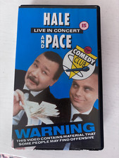 Hale and Pace Live in concert VHS VIDEO