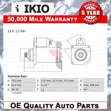 Fits VW Skoda Audi Seat 1.2