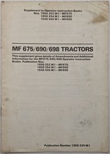 Massey Ferguson; MF 675, 690 &