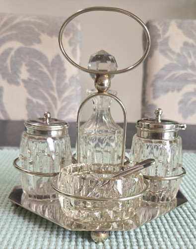 Edwardian silver plated and - silver,
