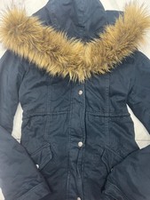 Hollister 2000s Fur Hooded