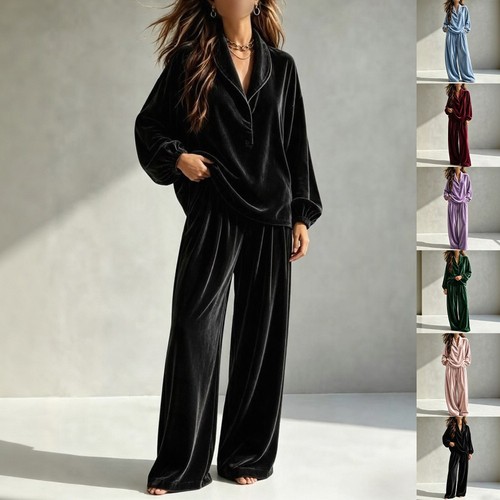 Two piece set loose plus - two,
